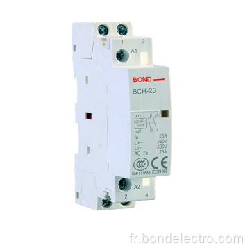 Contacteur AC modulaire BCH-25 2P 25A